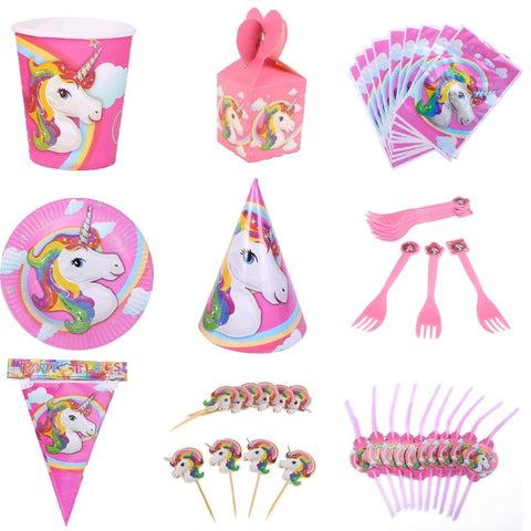 Unicorn Birthday Party Supplies! (Comes in separately) if you want the full kit contact us