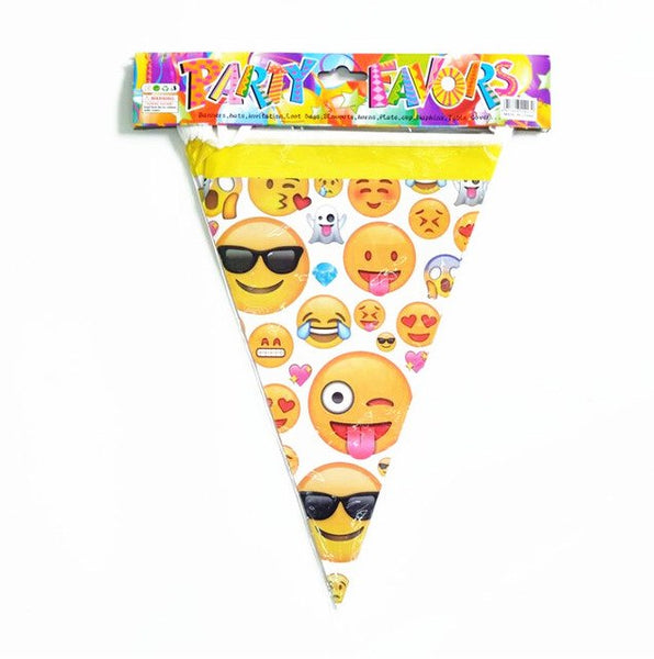 emoji theme party set kids birthday favor emoji plates cups napkins party hats tablecloth emoji theme party decoration