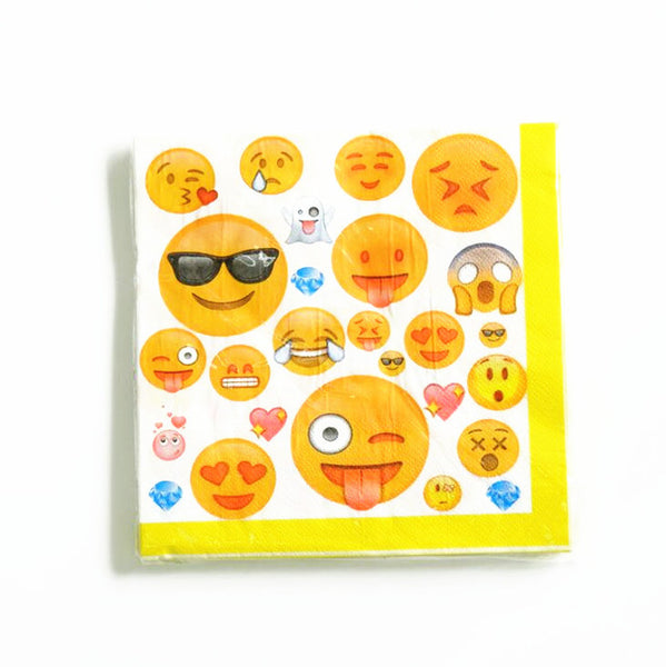 emoji theme party set kids birthday favor emoji plates cups napkins party hats tablecloth emoji theme party decoration