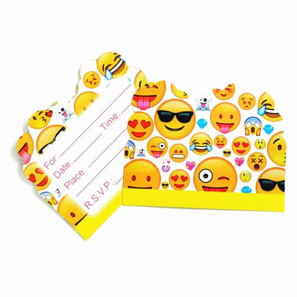 emoji theme party set kids birthday favor emoji plates cups napkins party hats tablecloth emoji theme party decoration