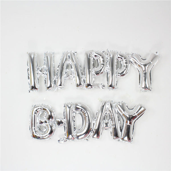 Happy Birthday Balloon Air Letters