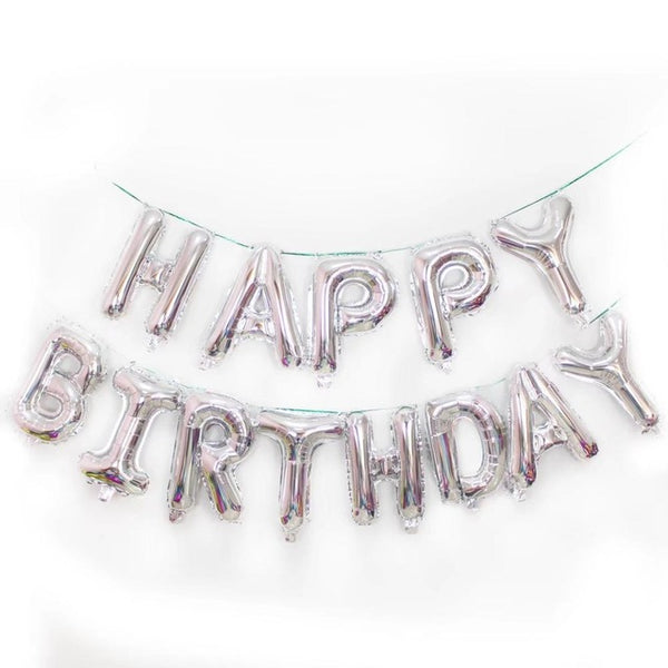 Happy Birthday Balloon Air Letters