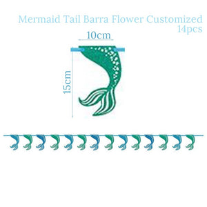 THE SUPER AWESOME MERMAID PARTY WITH DISPOSABLE TABLEWARE SET!!!