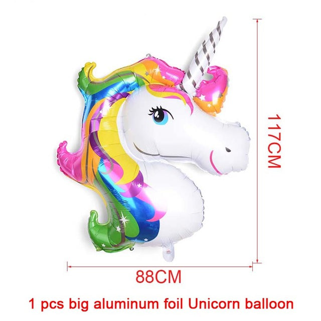 Super Unicorn Party Foil Balloons