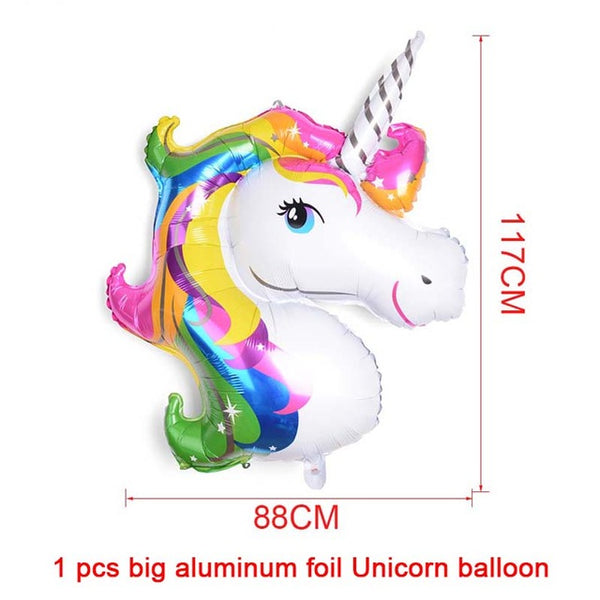 Super Unicorn Party Foil Balloons