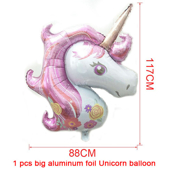 Super Unicorn Party Foil Balloons