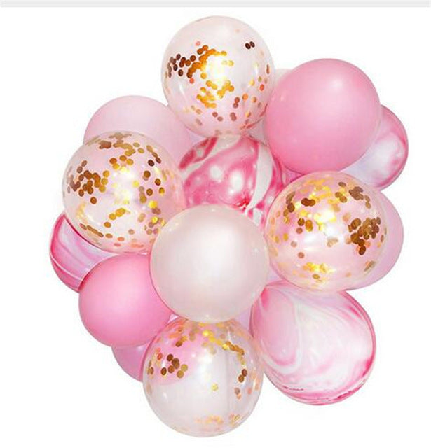 20pcs/lot 12" Bouquet Confetti Balloon