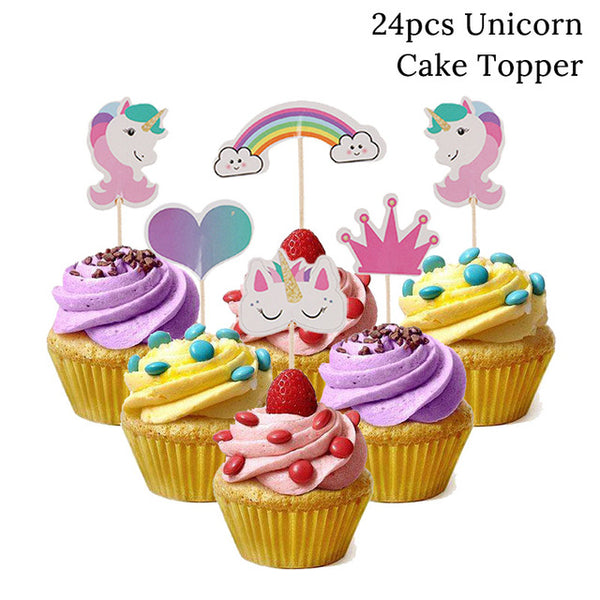 Beautiful Classic Unicorn Birthday Party Set