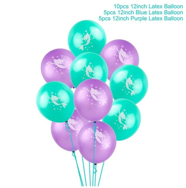 Shocking Mermaid Ocean Birthday Party Kit