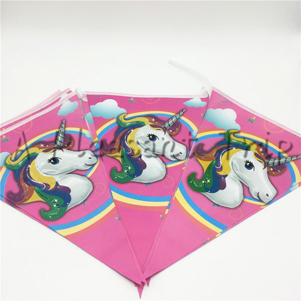 (80pcs) 20 person Super Unicorn Theme Birthday Party Kit